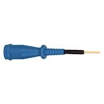 Jaltest ronde male pin Ø 1,5 mm blauw