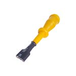 Jaltest rechthoekige female pin 7x0,8 mm geel